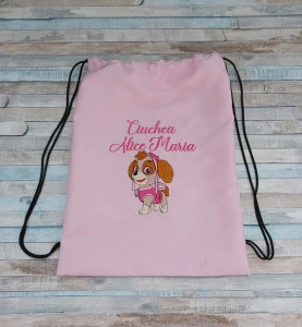 Saculet gradinita personalizat Skye