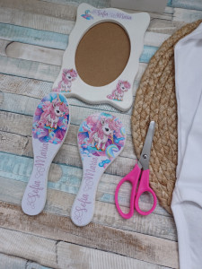 Set mot Set turta 1 an – pachet personalizat – Unicorn - Img 4