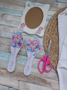 Set mot Set turta 1 an – pachet personalizat – Unicorn