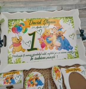 Set mot Set turta 1 an Winnie the Pooh