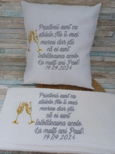 Set Prosop si Perna Cadou ptr prieten/a La multi ani!