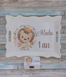 Set Tavita Mot Personalizata Leu Rege