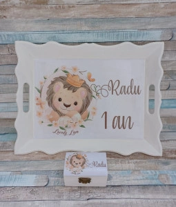 Set Tavita Mot Personalizata Leu Rege