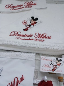 Trusou botez baiat  Mickey Fotbal ,8 piese