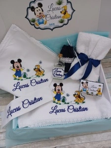 Trusou botez Mickey Pluto ,9 piese