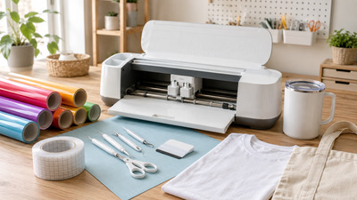 Ți-ai cumpărat un Cricut, Silhouette, Siser, LOKLiK, VEVOR sau alt plotter de tăiere? Ce materiale îți trebuie ca să începi