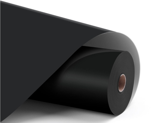LOKLiK Permanent Adhesive Vinyl Matte 12 m - Black - 30.5 x 1200 cm