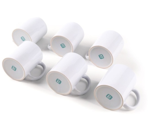 LOKLiK Sublimation Mugs - Blank - 325 ml - 6 pack