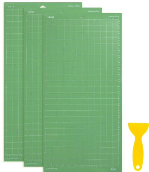LOKLiK Cutting Mat 3 Pack - Green Standard Grip 30.5 x 61cm