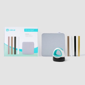 Kit creativ LOKLiK Design Bundle – plotter + presă mini + materiale - Img 2