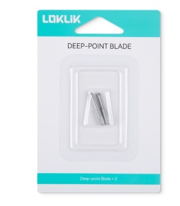 Lame plotter LOKLiK iCraft 60° Deep Point – set 2 bucati pentru materiale groase - Img 3