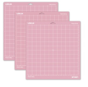 LOKLiK Cutting Mat 3 Pack - Pink Fabric Grip - Img 2