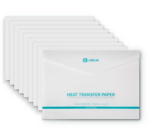 LOKLiK Heat Transfer Paper Sheet A4 - Dark - 8 Pack - Img 2