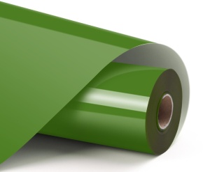 LOKLiK Heat Transfer Vinyl Basic - Grass Green - 30.5 x 180 cm - Img 1