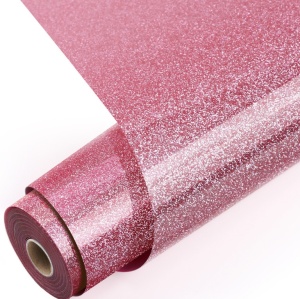 LOKLiK Vinil Termotransferabil HTV Glitter Pink 30,5 x 90 cm - Img 2