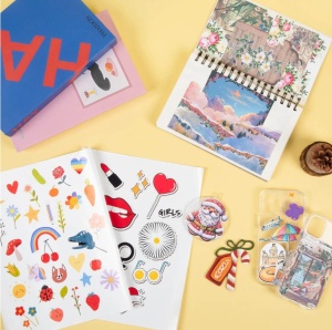 Vinil printabil mat LOKLiK A4 – hârtie autocolantă pentru stickere (20 coli) - Img 3