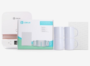 Kit starter LOKLiK pentru presă căni (tumbler) – căni sublimare + hârtie - Img 3