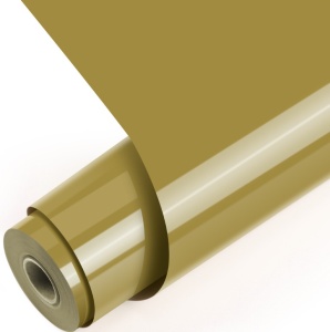 LOKLiK Heat Transfer Vinyl Basic - Golden - 30.5 x 180 cm - Img 2