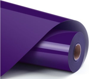 LOKLiK Heat Transfer Vinyl Basic - Purple - 30.5 x 180 cm - Img 1