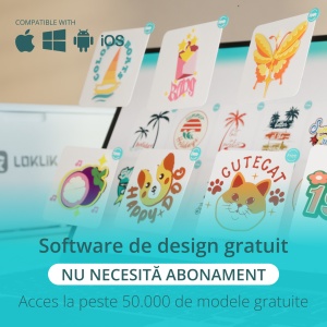 LOKLiK iCraft mașină de tăiat pentru crafting, vinil și stickere - Img 9