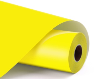 LOKLiK Permanent Adhesive Vinyl Matte - Lemon Yellow - 30.5 x 180 cm - Img 1