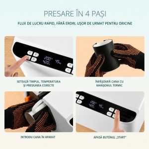 Presă termică automată pentru căni LOKLiK Auto Mug Heat Press - Img 9
