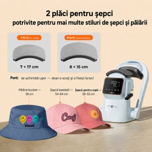 Presa termica automata pentru sepci HTVRONT A300 Auto Hat Heat Press - Img 6