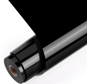 LOKLiK Heat Transfer Vinyl Basic 12 m - Black - 30.5 x 1200 cm - Img 2