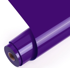 LOKLiK Heat Transfer Vinyl Basic - Purple - 30.5 x 180 cm - Img 2