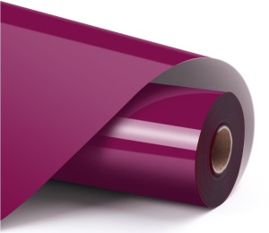 LOKLiK Heat Transfer Vinyl Basic - Rose Red - 30.5 x 180 cm - Img 1