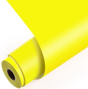 LOKLiK Permanent Adhesive Vinyl Matte - Lemon Yellow - 30.5 x 180 cm - Img 2
