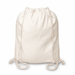 Rucsac textil canvas alb pentru personalizare 34 × 43 cm - Img 4