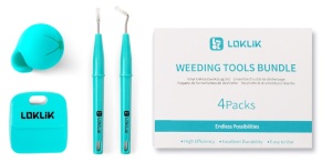 Set unelte vinil LOKLiK – weeding tools pentru HTV si vinil adeziv - Img 2
