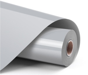 LOKLiK Heat Transfer Vinyl Basic - Silver - 30.5 x 180 cm - Img 1