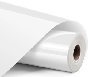 LOKLiK Permanent Adhesive Vinyl Glossy - White - 30.5 x 180 cm - Img 1