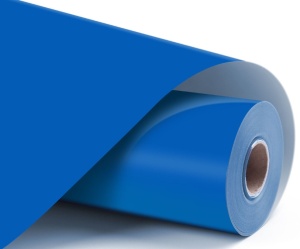LOKLiK Permanent Adhesive Vinyl Matte - Blue - 30.5 x 180 cm - Img 1