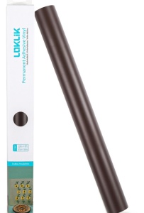 LOKLiK Permanent Adhesive Vinyl Matte - Dark Coffee - 30.5 x 180 cm - Img 3