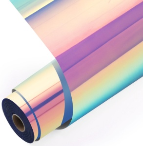 LOKLiK Vinil Permanent Adeziv Holographic Bluish Violet 30,5 x 90 cm - Img 2