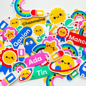 Vinil printabil lucios Siser A4 – sticker glossy inkjet (10 coli) - Img 2