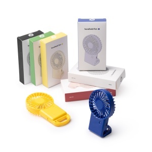 Mini ventilator portabil cu carabină – USB-C