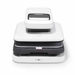 Presa termica automata HTVRONT Auto Heat Press 2-Digit 38,1 × 38,1 cm