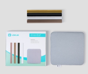 Kit starter LOKLiK pentru Mini & Easy Heat Press – HTV + accesorii - Img 2