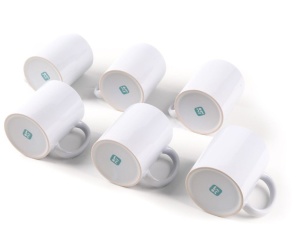 LOKLiK Sublimation Mugs - Blank - 325 ml - 6 pack - Img 1