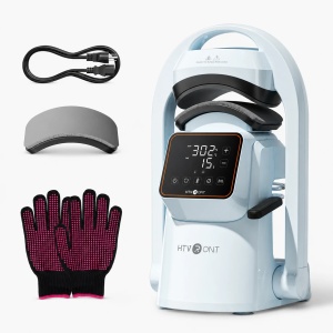 Presa termica automata pentru sepci HTVRONT A300 Auto Hat Heat Press