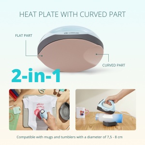 Presă termică LOKLiK ImPress Mini 3 pentru personalizare textile și crafting - Img 11