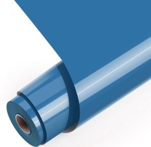 LOKLiK Heat Transfer Vinyl Basic - Ocean Blue - 30.5 x 180 cm - Img 2