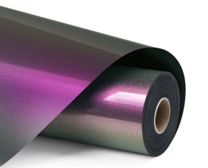 LOKLiK Vinil Termotransferabil HTV Chameleon Green to Purple 30,5 x 90 cm