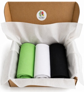 Cutie cadou cu 3 tricouri Dogo Premium unisex – culori și mărimi la alegere
