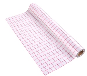 LOKLiK Grid Transfer Tape Roll - Red - 30 x 300 cm - Img 2