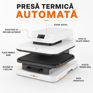Presa termica automata HTVRONT Auto Heat Press - Img 6